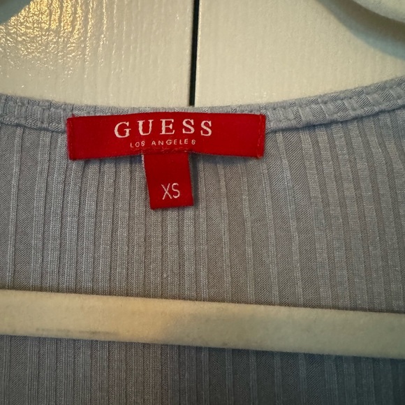 Guess Jalissa Ribbed Wrap Top - Picture 2 of 5